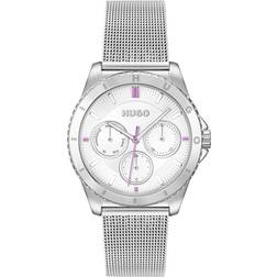 HUGO BOSS Ladies #Dance Watch, Silver