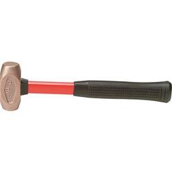 Proto 3-3/4 Lb Head 12" OAL, Fiberglass Handle #J1431G Rubber Hammer