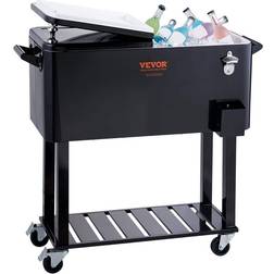 VEVOR Rolling Ice Chest Cooler Cart 80 Quart