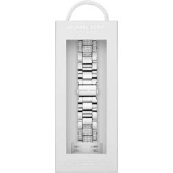 Michael Kors Band Compatible With Apple Watch 38/40/41 mm 20 mm Silver Stainless Steel MKS8006
