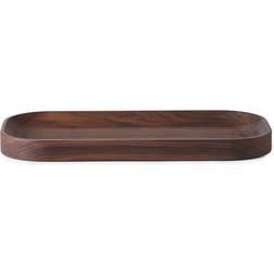 Warm Nordic Carved Wood Serveringsbakke