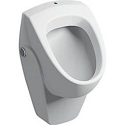 Geberit Renova Urinal Zulauf von oben, Abgang nach hinten oder unten, 235200, Farbe: Weiß mit KeraTect