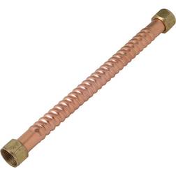 Homewerks copper water heater supply line-3/4" fip x 3/4" fip x 18" combo ship