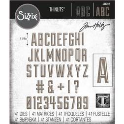 Sizzix thinlits dies by tim holtz 41/pkg-alphanumeric emporium