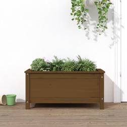 vidaXL Garden Planter Honey Brown Solid Wood Pine