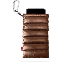 Mobile Pouch Down Bronze Metallic One Size