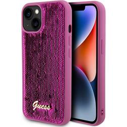 Guess iPhone 13 Cover Sequin Fuschia