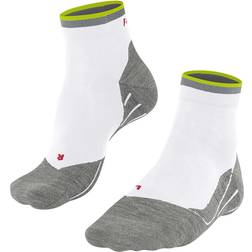 Falke RU4 Endurance Short Reflect Running Socks Men, hvid/grå Løbesokker 2023