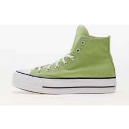 Converse All Star Lift High Platform Dame, Green