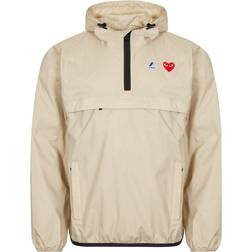 Comme des Garçons Hooded Zip Jacket Beige