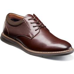 Nunn Bush Chase Plain Toe Oxford Men's Brandy Oxfords