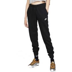 Nike Sportswear Essential Fleece Joggingbukser - Sort/White