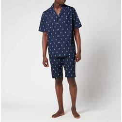 Polo Ralph Lauren Men's All Over Print Pajama Set Navy/Nevis