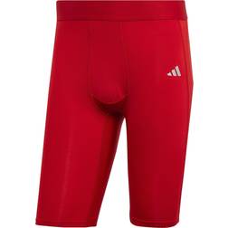 Adidas Sport-leggings Rot Hoher Bund für Herren