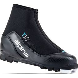 Alpina T10 Eve Classic Cross Country Ski Boots Black Black