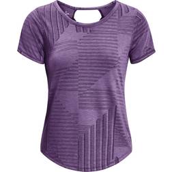 Under Armour Streaker II Short Sleeve Shirt Women, violet Løbeshirt 2023