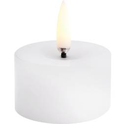 Uyuni Melted White Ø5 x 2.8 cm LED Candle