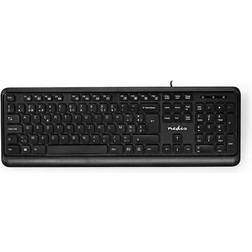 Nedis Wired Keyboard USB USB Drevet Ja