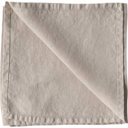 Tell Me More Washed linen Stoffserviette Grau (45x45cm)
