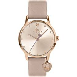 Radley Cobweb Pink Heart Leather