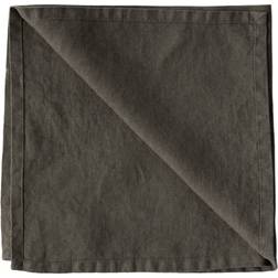 Tell Me More Washed linen Stofserviet Beige, Grå (45x45cm)