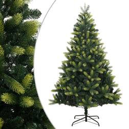vidaXL Plastgran gångjärn Julgran 150cm