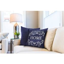 New Edge Blinds Amor Cushion Cover Blue