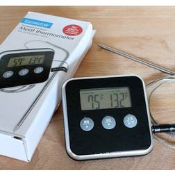 Eddingtons Stainless Steel Digital Timer Meat Thermometer