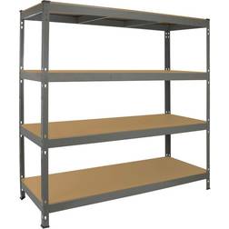 MonsterShop Q-Rax Garage Racking Heavy Duty Racking Shelving System