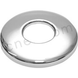 Pepte Chromed Steel Collar Rose Cover for Sink Basin Drain Waste Trap 32mm Diameter