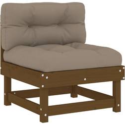 vidaXL Midtermodul hynder massivt fyrretræ Modulsofa