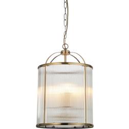 Endon Lighting Lambeth Ribbed Pendant Lamp