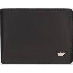 Braun Büffel GOLF 2.0 Geldbörse trifold 8CS schwarz