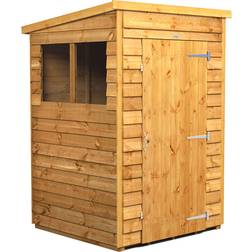 Power Sheds 4x4 Overlap Pent (Building Area )