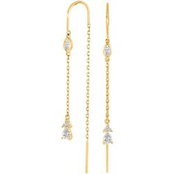 Nordahl Andersen Joanli Linenor Förgyllt Silver Öronsnäcka Med Zirconia 30453765900