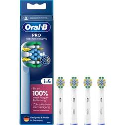 Oral-B Pro Tiefenreinigung, 4 Stück Aufsteckbürsten