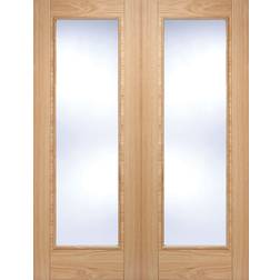 LPD Vancouver Pattern 10 Glazed Pre-Finished Lite Interior Door (x210cm)