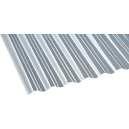 Gutta PVC-Profilplatte 0,7 Sinus 76/18 Transparent 2000 900