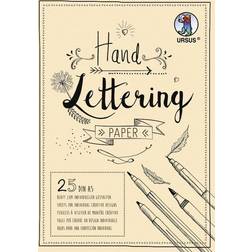 Ursus Handlettering Paper, DIN A5, creme