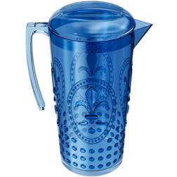 Acrylic Fleur De Lys Water 2 Pitcher