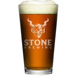 Brewing 46425 Stone Brewing Beer Glass