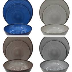 Home 12 Modern Heavyweight Dinner Set