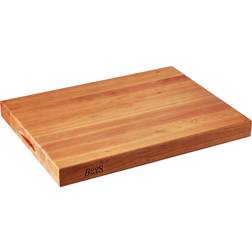 John Boos & CHY-RA03 2 Reversible Cherry with Hand Grips Chopping Board