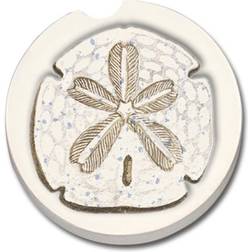 Absorbent Stone Sand Dollar Coaster