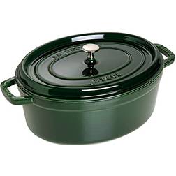 Staub Cast Iron Oval Cocotte with lid