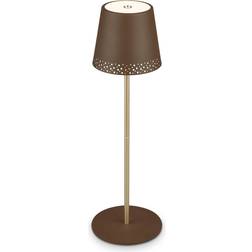 Briloner Kiki LED 3.000K Brun/Guld Bordlampe