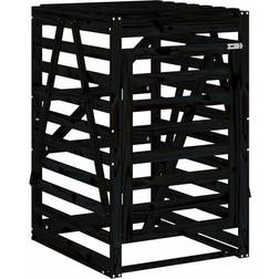 vidaXL Wheelie Bin Storage Wood Pine (Building Area )