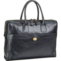 The Bridge Aktentasche Story Donna 2761 Nero/Oro 7.8 Liter