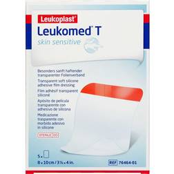 Leukoplast t skin sensitive Medicinsk udstyr 10CM 5 ST