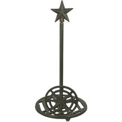 Cast Iron Nautical Compass Rose Countertop Paper Towel Holder